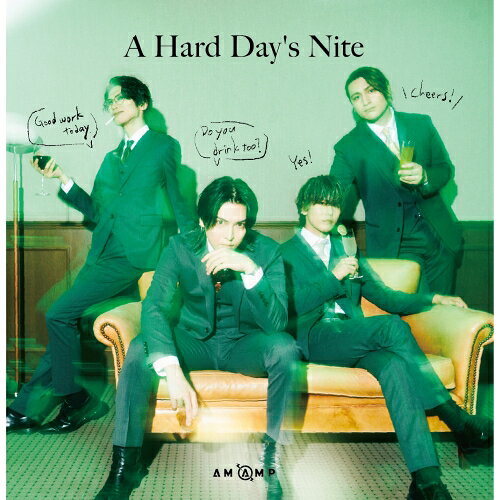 A Hard Day's Nite (Type-C)Am Ampアムアンプ あむあんぷ　発売日 : 2023年11月28日　種別 : CD　JAN : 4562350606654　商品番号 : QARF-65003【商品紹介】メンバー加入発表から半年足らずで初のアルバム全国リリース!初のフィジカル発売となる今作、リード曲は働く男をテーマに、ファンとの絆を、ファンへの愛を綴った80'sディスコ調の爽やかに踊れるサウンドに!サウンドプロデューサーには、Superfly、あいみょん、V6、BE:FIRSTなど数多くのアーティストへの楽曲提供、サウンドプロデュースを行っている宮田”レフティ”リョウを起用。【収録内容】CD:11.A Hard Day's Nite2.SUGAR SPOT3.責愛4.chime ga nattara5.雨鳴