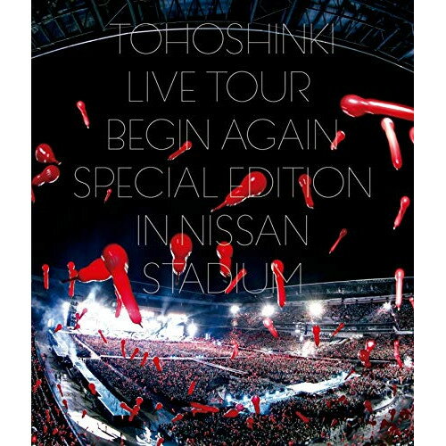 東方神起 LIVE TOUR 〜Begin Again〜 Special Edition in NISSAN STADIUM(Blu-ray) (2Blu-ray(スマプラ対応)) (通常版)東方神起トウホウシンキ とうほうしんき　発売日 : 2018年12月19日　種別 : BD　JAN : 4988064795291　商品番号 : AVXK-79529【収録内容】BD:11.Reboot2.ANDROID3.Humanoids4.One More Thing5.Superstar6.B.U.T(BE-AU-TY)7.Spinning8.Survivor9.One and Only One10.シアワセ色の花11.Bolero12.Rat Tat Tat13.Duet14.逢いたくて逢いたくてたまらない15.Drop16.Forever Love17.DIRT18.Purple Line19.Why?(Keep Your Head Down)BD:21.Rising Sun 〜Encore〜2.Road 〜Encore〜3.ウィーアー!〜OCEAN〜Sky〜Summer Dream 〜Encore〜、ウィーアー!、OCEAN、Sky、Summer Dream4.Begin 〜Again Version〜 〜Encore〜5.Somebody To Love 〜Encore〜6.End Roll 〜Encore〜7.東方神起 LIVE TOUR 〜Begin Again〜 Special Edition in NISSAN STADIUM LIVE DIGEST@2018.6.98.東方神起 LIVE TOUR 〜Begin Again〜 Special Edition in NISSAN STADIUM BACKSTAGE DOCUMENTARY