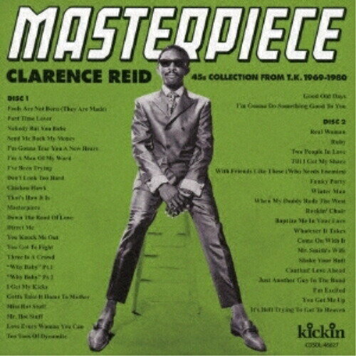 【取寄商品】CD / CLARENCE REID / MASTERPIECE - CLARENCE REID 45S COLLECTION FROM T.K. 1969-1980(..