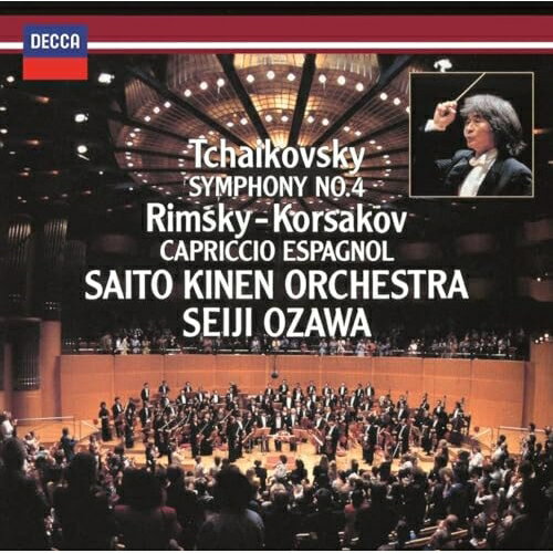 CD / 小澤征爾 / チャイコフスキー:交響曲第4番 R＝コルサコフ:スペイン奇想曲 (UHQCD) (初回生産限定盤) / UCCD-41091