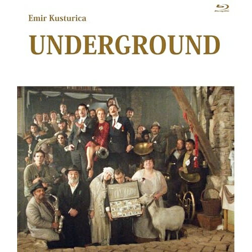 【取寄商品】BD / 洋画 / アンダーグラウンド(4Kデジタルリマスター版)(Blu-ray) (本編Blu-ray+特典DVD) / TCBD-1655[9/27]発売
