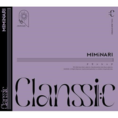 樂天商城 - CD / MIMiNARI / クランシック (通常盤) / VVCL-2620
