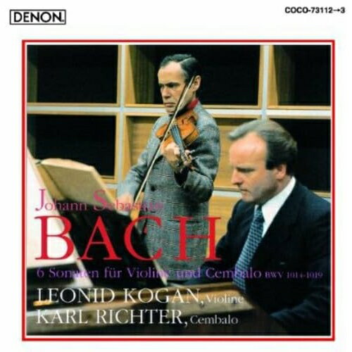 J.S.バッハ:ヴァイオリン・ソナタ全集(全6曲) (Blu-specCD)レオニード・コーガンコーガン レオニード こーがん れおにーど　発売日 : 2010年8月18日　種別 : CD　JAN : 4988001363705　商品番号 : COCO-73112【収録内容】CD:11.ヴァイオリンとチェンバロのためのソナタ(全6曲) ソナタ 第1番 ロ短調 BWV 1014 I-Adagio2.ヴァイオリンとチェンバロのためのソナタ(全6曲) ソナタ 第1番 ロ短調 BWV 1014 II-Allegro3.ヴァイオリンとチェンバロのためのソナタ(全6曲) ソナタ 第1番 ロ短調 BWV 1014 III-Andante4.ヴァイオリンとチェンバロのためのソナタ(全6曲) ソナタ 第1番 ロ短調 BWV 1014 IV-Allegro5.ヴァイオリンとチェンバロのためのソナタ(全6曲) ソナタ 第2番 イ長調 BWV 1015 I-(dolce)6.ヴァイオリンとチェンバロのためのソナタ(全6曲) ソナタ 第2番 イ長調 BWV 1015 II-Allegro(assai)7.ヴァイオリンとチェンバロのためのソナタ(全6曲) ソナタ 第2番 イ長調 BWV 1015 III-Andante un poco8.ヴァイオリンとチェンバロのためのソナタ(全6曲) ソナタ 第2番 イ長調 BWV 1015 IV-Presto9.ヴァイオリンとチェンバロのためのソナタ(全6曲) ソナタ 第3番 ホ長調 BWV 1016 I-(Adagio)10.ヴァイオリンとチェンバロのためのソナタ(全6曲) ソナタ 第3番 ホ長調 BWV 1016 II-(Allegro)11.ヴァイオリンとチェンバロのためのソナタ(全6曲) ソナタ 第3番 ホ長調 BWV 1016 III-Adagio ma non tanto12.ヴァイオリンとチェンバロのためのソナタ(全6曲) ソナタ 第3番 ホ長調 BWV 1016 IV-AllegroCD:21.ヴァイオリンとチェンバロのためのソナタ(全6曲) ソナタ 第4番 ハ短調 BWV 1017 I-Siciliano;Largo2.ヴァイオリンとチェンバロのためのソナタ(全6曲) ソナタ 第4番 ハ短調 BWV 1017 II-Allegro3.ヴァイオリンとチェンバロのためのソナタ(全6曲) ソナタ 第4番 ハ短調 BWV 1017 III-Adagio4.ヴァイオリンとチェンバロのためのソナタ(全6曲) ソナタ 第4番 ハ短調 BWV 1017 IV-Allegro5.ヴァイオリンとチェンバロのためのソナタ(全6曲) ソナタ 第5番 ヘ短調 BWV 1018 I-(Largo)6.ヴァイオリンとチェンバロのためのソナタ(全6曲) ソナタ 第5番 ヘ短調 BWV 1018 II-Allegro7.ヴァイオリンとチェンバロのためのソナタ(全6曲) ソナタ 第5番 ヘ短調 BWV 1018 III-Adagio8.ヴァイオリンとチェンバロのためのソナタ(全6曲) ソナタ 第5番 ヘ短調 BWV 1018 IV-Vivace9.ヴァイオリンとチェンバロのためのソナタ(全6曲) ソナタ 第6番 ト長調 BWV 1019 I-Allegro10.ヴァイオリンとチェンバロのためのソナタ(全6曲) ソナタ 第6番 ト長調 BWV 1019 II-Largo11.ヴァイオリンとチェンバロのためのソナタ(全6曲) ソナタ 第6番 ト長調 BWV 1019 III-Allegro12.ヴァイオリンとチェンバロのためのソナタ(全6曲) ソナタ 第6番 ト長調 BWV 1019 IV-Adagio13.ヴァイオリンとチェンバロのためのソナタ(全6曲) ソナタ 第6番 ト長調 BWV 1019 V-Allegro