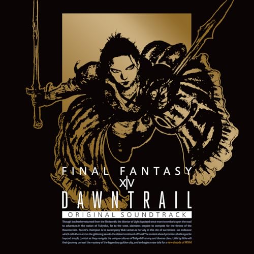 DAWNTRAIL: FINAL FANTASY XIV Original Soundtrack (Blu-ray Disc Music)ゲーム・ミュージック祖堅正慶、Michael-Christopher Koji Fox、Sam Carter、Amanda Achen、Jason Charles Miller、AKINO from bless4、THE PRIMALS　発売日 : 2024年10月30日　種別 : DB　JAN : 4988601471206　商品番号 : SQEX-20099【商品紹介】『ファイナルファンタジーXIV:黄金のレガシー』の映像付きオリジナル・サウンドトラックがBlu-ray Disc Musicとして登場!主題歌「DAWNTRAIL」をはじめ、フィールドや討滅戦、レイドダンジョン「至天の座アルカディア?ライトヘビー級」のBGM など66曲を収録。EXTRA MOVIEとして、「Open Sky - The Theme from Dawntrail」のミュージックビデオを収録。【収録内容】ディジタルディスク ソノタ:11.Dawntrail2.黄金のプレリュード3.タコスでパーティー!4.金煌なる民 〜トライヨラ:昼〜5.笑顔を護るために6.山峡の涼風 〜オルコ・パチャ:昼〜7.心躍る駆け引き8.愉快な暮らし9.陽気な大騒動10.山峡の夜風 〜オルコ・パチャ:夜〜11.極彩色の羽根 〜コザマル・カ:昼〜12.お茶目な戯れ13.プヌティーの川上り 〜濁流遡上 イフイカ・トゥム〜14.路を遮るもの15.極彩色の宝飾品 〜コザマル・カ:夜〜16.積み重ねる日々17.雲衝く高峰 〜山嶺登頂 ウォーコー・ゾーモー〜18.刻まれた記憶19.The Skyruin 〜ヴァリガルマンダ討滅戦〜20.Dawntrail(Instrumental)21.空と森の境界 〜ヤクテル樹海:昼〜22.コーヒーブレイク23.森と地底の境界 〜ヤクテル樹海:夜〜24.樹海に沈む夢 〜遺産踏査 天深きセノーテ〜25.路を拓くもの26.金煌なる夜明け 〜トライヨラ:夜〜27.硝煙に青炎 〜シャーローニ荒野:昼〜28.荒野に生きる人々29.硝煙に緑陰 〜シャーローニ荒野:夜〜30.暗夜の礫31.踏みにじられた心32.火花と閃光 〜外征前哨 ヴァンガード〜33.迸る雷光 〜ヘリテージファウンド:昼〜34.プリマビスタ楽団35.タンタラスのテーマ 〜黄金〜36.暗き雷雲 〜ヘリテージファウンド:夜〜37.星なき摩天楼 〜ソリューション・ナイン〜38.あなたのぬくもり39.Endwalker - Footfalls(Extended)40.生命の解体 〜魂魄工廠 オリジェニクス〜41.レゾンデートル 〜ゾラージャ討滅戦〜42.遠き日の思い出 〜リビング・メモリー:開園〜43.とけた魔法と心44.明けの空を見上げて45.限りある時間(とき)46.今宵47.この刃に懸けて48.守るべきもの49.消えぬ悲しみ50.終わりなき軌跡 〜記憶幻想 アレクサンドリア〜51.ひとつの路 〜エターナルクイーン討滅戦〜52.ふたりの路 〜エターナルクイーン討滅戦〜53.それぞれの旅路へ54.Smile55.Open Sky - The Theme from Dawntrail56.遠き日の残響 〜リビング・メモリー:閉園〜57.バトル1 from FINAL FANTASY IX58.フェアリーバトル59.赤き大地の恵み 〜荒野秘境 サボテンダーバレー〜60.月なきみそらの道化師たち 〜黄金〜61.The Ring's Reprieve62.It's Showtime! 〜至天の座アルカディア:ライトヘビー級〜63.Bee My Honey 〜至天の座アルカディア:ライトヘビー級〜64.Burning Souls 〜至天の座アルカディア:ライトヘビー級〜65.Give it All 〜至天の座アルカディア:ライトヘビー級〜66.A Risky Bet 〜至天の座アルカディア:ライトヘビー級〜67.Open Sky - The Theme from Dawntrail(Music Video)(EXTRA MOVIE)68.Give it All(Promotion Video)