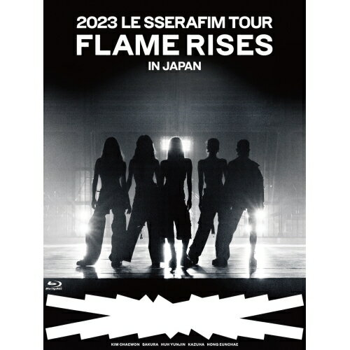BD / LE SSERAFIM / 2023 LE SSERAFIM TOUR 'FLAME RISES' IN JAPAN(Blu-ray) (初回限定盤) / TYXT-19038