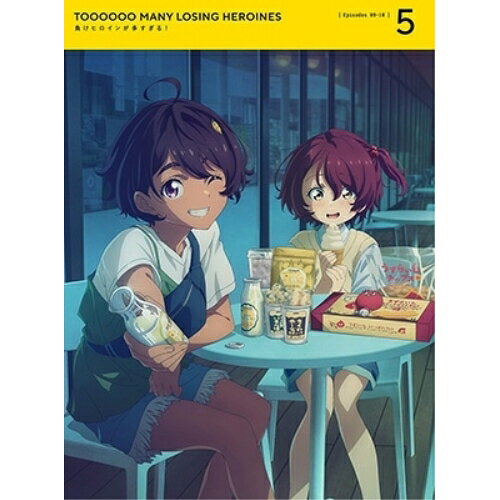 BD / TV 애니메이션 / 패배 히로인이 너무 많다! 5(Blu-ray) (Blu-ray+CD) (완전 생산 한정판) / ANZX-17230