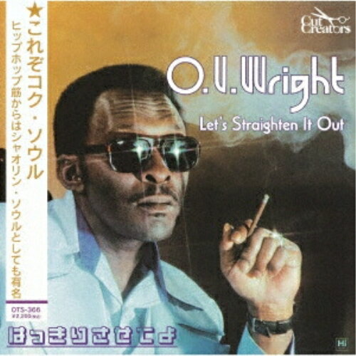 【取寄商品】EP / O.V.WRIGHT / LET'S STRAIGHTEN IT OUT(ORIGINAL)/LET'S STRAIGHTEN IT OUT(CUT CREATOR$ EDIT) (限定生産盤) / OTS-366