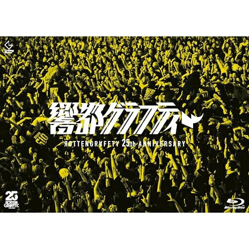 ROTTENGRAFFTY 25th Anniversary 響都グラフティー(Blu-ray) (通常盤)ROTTENGRAFFTYROTTENGRAFFTY　発売日 : 2025年3月19日　種別 : BD　JAN : 4988002944156　商品番号 : VIXL-473【収録内容】BD:11.OPENING2.ハレルヤ3.SPECTACLE4.夕映え雨アガレ5.かくれんぼ6.世界の終わり7.一撃8.TIME IS OVER9.ASIAN MARKET POW10.PLAYBACK11.SHRED12.STAY REAL13.銀色スターリー14.響く都15.ハロー、ハロー16.Blown in the Reborn17.永遠と影18.D.A.N.C.E.19.THIS WORLD20.響都グラフティー21.e for 2022.零戦SOUNDSYSTEM23.金色グラフティー24.秋桜25.暁アイデンティティ26.マンダーラ27.Familiarize28.切り札