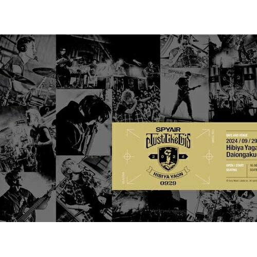 DVD / SPYAIR / Just Like This 2024 (2DVD+CD) (完全生産限定盤) / AIBL-9506