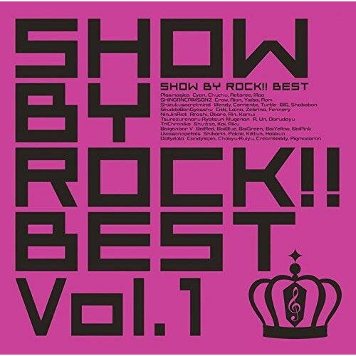 CD / ゲーム・ミュージック / SHOW BY ROCK!!BEST Vol.1 (2CD+DVD) / PCCG-1536