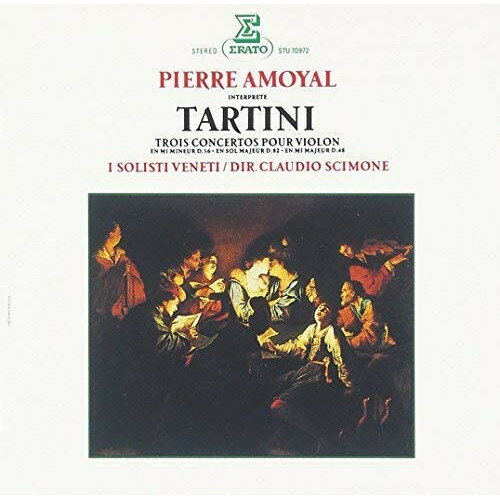 タルティーニ:ヴァイオリン協奏曲集 (解説付)ピエール・アモイヤルアモイヤル ピエール あもいやる ぴえーる　発売日 : 2016年6月22日　種別 : CD　JAN : 4943674233342　商品番号 : WPCS-13418【商品紹介】ヴァイオリニスト、ピエール・アモイヤルのエラートに残されているカタログをリイシュー。18歳から23歳という、人としても、そして演奏家としても多感で実り多き時期に、ヤッシャ・ハイフェッツの指導を受けたアモイヤルの初期のヴァイオリニズムが詰まった名盤揃い。本作は、クラウディオ・シモーネ指揮によるタルティーニのヴァイオリン協奏曲集。【収録内容】CD:11.ヴァイオリン協奏曲 ホ短調 D.56 第1楽章:(アレグロ)2.ヴァイオリン協奏曲 ホ短調 D.56 第2楽章:(アダージョ)3.ヴァイオリン協奏曲 ホ短調 D.56 第3楽章:(アレグロ)4.ヴァイオリン協奏曲 ト長調 D.82 第1楽章:(アレグロ)5.ヴァイオリン協奏曲 ト長調 D.82 第2楽章:(アダージョ)6.ヴァイオリン協奏曲 ト長調 D.82 第3楽章:(アレグロ)7.ヴァイオリン協奏曲 ホ長調 D.48 第1楽章:(アレグロ)8.ヴァイオリン協奏曲 ホ長調 D.48 第2楽章:(ラルゴ)9.ヴァイオリン協奏曲 ホ長調 D.48 第3楽章:(アレグロ)