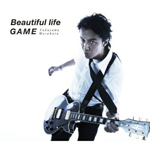 CD / 福山雅治 / Beautiful life/GAME (CD+DVD( 「GAME」 Music Clip他収録)) (初回限定「GAME」Music Clip 収録DVD付盤) / UUCH-9046