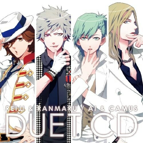 CD / 寿嶺二(CV.森久保祥太郎)&黒崎蘭丸(CV.鈴木達央)/美風藍(CV.蒼井翔太)&カミュ(CV.前野智昭) / うたの☆プリンスさまっ♪ デュエットCD 嶺二&蘭丸/藍&カミュ / QECB-44
