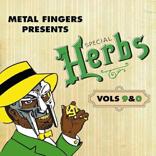 【取寄商品】CD / MF DOOM / METAL FINGERS PRESENTS: SPECIAL HERBS VOL. 9 & 0 (限定生産盤) / RSE-386JCD[9/05]発売