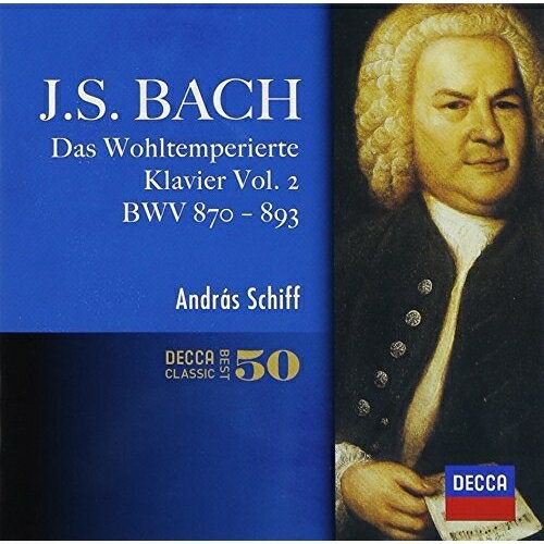 Classic - CD / アンドラーシュ・シフ / J.S.バッハ:平均律クラヴィーア曲集 第2巻 (SHM-CD) / UCCD-5569