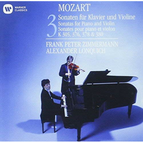 モーツァルト:ヴァイオリン・ソナタ K305、376、378&380 (UHQCD) (解説付)フランク・ペーター・ツィンマーマンツィンマーマン フランクペーター つぃんまーまん ふらんくぺーたー　発売日 : 2017年7月19日　種別 : CD　JAN : 4943674256860　商品番号 : WPCS-28100【商品紹介】チェロ奏者の父親とヴァイオリン奏者の母親を持ち、若い時からドイツ音楽の根幹をレパートリーの中心に据え、王道を行く本格派ヴァイオリニスト、フランク・ペーター・ツィンマーマンのレコーディング・アルバム。『イ長調K305』『ヘ長調K376』『変ロ長調K378』『ホ長調K380』を収録。【収録内容】CD:11.ヴァイオリン・ソナタ イ長調 K305/293d 第1楽章:アレグロ・ディ・モルト2.ヴァイオリン・ソナタ イ長調 K305/293d 第2楽章:主題と変奏(アンダンテ・グラツィオーソ) 主題3.ヴァイオリン・ソナタ イ長調 K305/293d 第2楽章:主題と変奏(アンダンテ・グラツィオーソ) 変奏14.ヴァイオリン・ソナタ イ長調 K305/293d 第2楽章:主題と変奏(アンダンテ・グラツィオーソ) 変奏25.ヴァイオリン・ソナタ イ長調 K305/293d 第2楽章:主題と変奏(アンダンテ・グラツィオーソ) 変奏36.ヴァイオリン・ソナタ イ長調 K305/293d 第2楽章:主題と変奏(アンダンテ・グラツィオーソ) 変奏47.ヴァイオリン・ソナタ イ長調 K305/293d 第2楽章:主題と変奏(アンダンテ・グラツィオーソ) 変奏58.ヴァイオリン・ソナタ イ長調 K305/293d 第2楽章:主題と変奏(アンダンテ・グラツィオーソ) 変奏69.ヴァイオリン・ソナタ ヘ長調 K376/374d 第1楽章:アレグロ10.ヴァイオリン・ソナタ ヘ長調 K376/374d 第2楽章:アンダンテ11.ヴァイオリン・ソナタ ヘ長調 K376/374d 第3楽章:ロンドー(アレグレット・グラツィオーソ)12.ヴァイオリン・ソナタ 変ロ長調 K378/317d 第1楽章:アレグロ・モデラート13.ヴァイオリン・ソナタ 変ロ長調 K378/317d 第2楽章:アンダンティーノ・ソステヌート・エ・カンタービレ14.ヴァイオリン・ソナタ 変ロ長調 K378/317d 第3楽章:ロンドー(アレグロ)15.ヴァイオリン・ソナタ 変ホ長調 K380/374f 第1楽章:アレグロ16.ヴァイオリン・ソナタ 変ホ長調 K380/374f 第2楽章:アンダンテ・コン・モート17.ヴァイオリン・ソナタ 変ホ長調 K380/374f 第3楽章:ロンドー(アレグロ)