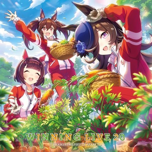 【 お取り寄せにお時間をいただく商品となります 】　・入荷まで長期お時間をいただく場合がございます。　・メーカーの在庫状況によってはお取り寄せが出来ない場合がございます。　・発送の都合上すべて揃い次第となりますので単品でのご注文をオススメいたします。　・手配前に「ご継続」か「キャンセル」のご確認を行わせていただく場合がございます。　当店からのメールを必ず受信できるようにご設定をお願いいたします。 『ウマ娘 プリティーダービー』WINNING LIVE 20ゲーム・ミュージックスペシャルウィーク(CV.和氣あず未)、ミホノブルボン(CV.長谷川育美)、ヒシアケボノ(CV.松嵜麗)、ライスシャワー(CV.石見舞菜香)、ニシノフラワー(CV.河井晴菜)、ビコーペガサス(CV.田中あいみ)、シュヴァルグラン(CV.夏吉ゆうこ)　発売日 : 2024年7月31日　種別 : CD　JAN : 4540774251001　商品番号 : LACA-25100【収録内容】CD:11.ウマすぎ!グルメパレード2.ゆーてネタだかんね□3.誇りをこの手に4.GOCHISO様5.ピスピス☆スピスピ ゴルシちゃんのうた6.うまぴょい伝説7.ウマすぎ!グルメパレード(Game Size)(Bonus Tracks)8.GOCHISO様(PV Size)(Bonus Tracks)9.うまぴょい伝説(Game Size)(Bonus Tracks)