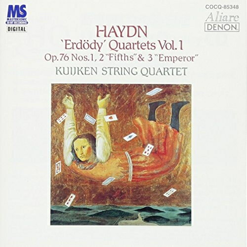 UHQCD DENON Classics BEST ハイドン:弦楽四重奏曲第75番、第76番(五度)、第77番(皇帝) (UHQCD)クイケン四重奏団クイケンシジュウソウダン くいけんしじゅうそうだん　発売日 : 2017年5月24日　種別 : CD　JAN : 4549767022666　商品番号 : COCQ-85348【商品紹介】アリアーレ・レーベルからの1枚。オリジナル楽器によるカルテットの最高峰、クイケン四重奏団によるハイドンの名曲。オリジナル楽器ならではの柔らかくニュアンスに富んだ表現がこの傑作四重奏曲の楽しさを改めて教えてくれる。【収録内容】CD:11.弦楽四重奏曲 第75番 ト長調 作品76の1、Hob.III-75 I-Allegro con spirito2.弦楽四重奏曲 第75番 ト長調 作品76の1、Hob.III-75 II-Adagio sostenuto3.弦楽四重奏曲 第75番 ト長調 作品76の1、Hob.III-75 III-Menuet.;Presto4.弦楽四重奏曲 第75番 ト長調 作品76の1、Hob.III-75 IV-Finale;Allegro ma non troppo5.弦楽四重奏曲 第76番 ニ短調 作品76の2、Hob.III-76(五度) I-Allegro6.弦楽四重奏曲 第76番 ニ短調 作品76の2、Hob.III-76(五度) II-Andante o piu tosto Allegretto7.弦楽四重奏曲 第76番 ニ短調 作品76の2、Hob.III-76(五度) III-Menuet.;Allegro ma non troppo8.弦楽四重奏曲 第76番 ニ短調 作品76の2、Hob.III-76(五度) IV-Finale;Vivace assai9.弦楽四重奏曲 第77番 ハ長調 作品76の3、Hob.III-77(皇帝) I-Allegro10.弦楽四重奏曲 第77番 ハ長調 作品76の3、Hob.III-77(皇帝) II-Poco Adagio.Cantabile11.弦楽四重奏曲 第77番 ハ長調 作品76の3、Hob.III-77(皇帝) III-Menuet.;Allegro12.弦楽四重奏曲 第77番 ハ長調 作品76の3、Hob.III-77(皇帝) IV-Finale;Presto
