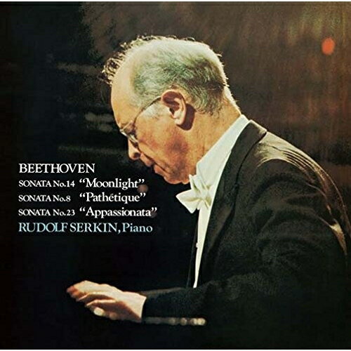 ベートーヴェン:ピアノ・ソナタ第14番「月光」・第8番「悲愴」 第23番「熱情」・第26番「告別」 (ライナーノーツ)ルドルフ・ゼルキンゼルキン ルドルフ ぜるきん るどるふ　発売日 : 2015年4月22日　種別 : CD　JAN : 4547366235555　商品番号 : SICC-1817【商品紹介】”ソニー・クラシカル名盤コレクション1000”第1弾。オーストリア出身で、折り目正しいドイツ音楽の正統というものを実直に追い求めていたルドルフ・ゼルキンによるベートーヴェンのピアノ・ソナタ演奏を収めたアルバム。有名作品を集めた本作でも胸のすくような技巧の切れ、すばらしく集中力の高い演奏が楽しめる一枚。【収録内容】CD:11.ピアノ・ソナタ 第14番 嬰ハ短調 作品27-2「月光」 第1楽章:アダージョ・ソステヌート2.ピアノ・ソナタ 第14番 嬰ハ短調 作品27-2「月光」 第2楽章:アレグレット3.ピアノ・ソナタ 第14番 嬰ハ短調 作品27-2「月光」 第3楽章:プレスト・アジタート4.ピアノ・ソナタ 第8番 ハ短調 作品13「悲愴」 第1楽章:グラーヴェ;アレグロ・ディ・モルト・エ・コン・ブリオ5.ピアノ・ソナタ 第8番 ハ短調 作品13「悲愴」 第2楽章:アダージョ・カンタービレ6.ピアノ・ソナタ 第8番 ハ短調 作品13「悲愴」 第3楽章:ロンド:アレグロ7.ピアノ・ソナタ 第23番 ヘ短調 作品57「熱情」 第1楽章:アレグロ・アッサイ8.ピアノ・ソナタ 第23番 ヘ短調 作品57「熱情」 第2楽章:アンダンテ・コン・モート9.ピアノ・ソナタ 第23番 ヘ短調 作品57「熱情」 第3楽章:アレグロ・マ・ノン・トロッポ10.ピアノ・ソナタ第26番変ホ長調 作品81a「告別」 第1楽章:告別:アダージョ;アレグロ11.ピアノ・ソナタ第26番変ホ長調 作品81a「告別」 第2楽章:不在:アンダンテ・エスプレッシーヴォ12.ピアノ・ソナタ第26番変ホ長調 作品81a「告別」 第3楽章:再会:ヴィヴァチッシマメンテ