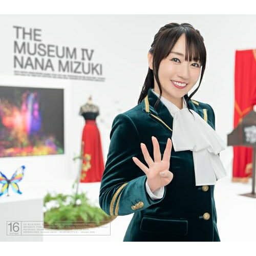 THE MUSEUM IV (通常盤)水樹奈々ミズキナナ みずきなな　発売日 : 2026年1月21日　種別 : CD　JAN : 4988003663773　商品番号 : KICS-4238【商品紹介】2025年12月6日の北海道公演を皮切りに全国7箇所14公演を駆け巡るライブツアー”NANA MIZUKI LIVE VISION 2025. 2026”、さらには香港・上海・ソウル・台北の4都市を巡るアジアツアー”NANA MIZUKI LIVE VISION 2025-2026+”の開催が決定しているなど、不動のトップ ランナーとして声優アーティスト界を牽引する”水樹奈々。約8年振りのベストアルバムの発売が決定!自身も声優として出演しているTVアニメ『魔法少女リリカルなのは』オープニングテーマソングでヒットナンバー「innocent starter」のリアレンジバージョンや、その他人気作品の主題歌が多数収録される超強力盤。【収録内容】CD:11.BLUE ROSE2.WHAT YOU WANT3.NEVER SURRENDER4.REBELLION5.METANOIA6.FINAL COMMANDER7.FIRE SCREAM8.Link or Chains9.Get up! Shout!10.Red Breeze11.ダブルシャッフル12.Sugar Doughnuts13.Turn the World14.ADRENALIZED15.innocent starter -MUSEUM STYLE-16.ちょおうさじゃ 2026