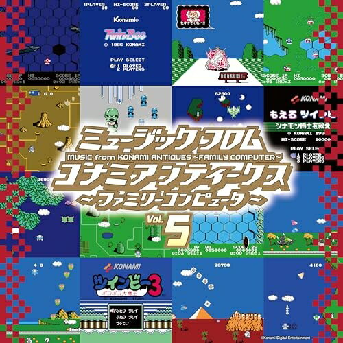 LP(30cm) / ゲーム・ミュージック / ミュージック フロム コナミアンティークス 〜ファミリーコンピュータ〜 Vol.5 (初回生産限定盤) / UPJY-9407