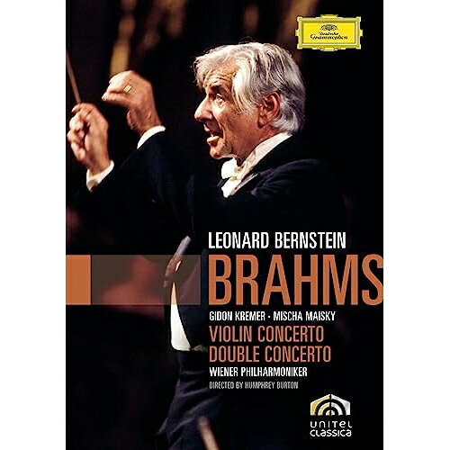 ブラームス:ヴァイオリン協奏曲、二重協奏曲 (初回限定盤)クラシッククレーメル/マイスキー バーンスタイン、ウィーン・フィルハーモニー管弦楽団　発売日 : 2023年8月09日　種別 : DVD　JAN : 4988031579749　商品番号 : UCBG-9386【収録内容】DVD:11.レナード・バーンスタインによるイントロダクション2.オープニング・クレジット3.ヴァイオリン協奏曲 ニ長調 作品77 第1楽章:Allegro non troppo4.ヴァイオリン協奏曲 ニ長調 作品77 第2楽章:Adagio5.ヴァイオリン協奏曲 ニ長調 作品77 第3楽章:Allegro giocoso,ma non troppo vivace6.レナード・バーンスタインによるイントロダクション7.オープニング・クレジット8.ヴァイオリンとチェロのための二重協奏曲 イ短調 作品102 第1楽章:Allegro9.ヴァイオリンとチェロのための二重協奏曲 イ短調 作品102 第2楽章:Andante10.ヴァイオリンとチェロのための二重協奏曲 イ短調 作品102 第3楽章:Vivace non troppo