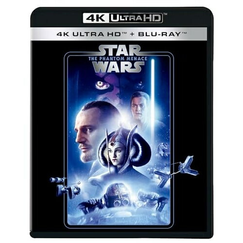 【取寄商品】UHBD / 洋画 / スター ウォーズ エピソード1/ファントム メナス(Ultra HD Blu-ray) (本編4K Ultra HD Blu-ray 本編Blu-ray 特典Blu-ray) / WDUF-1123