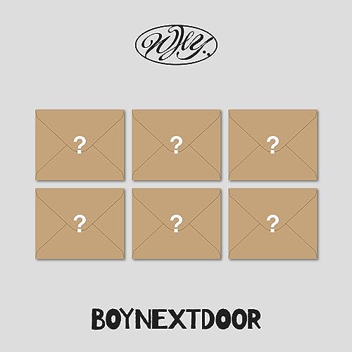 樂天商城 - CD / BOYNEXTDOOR / WHY..(LETTER ver.) / BOYNEXTDOOR (輸入盤) / KOZ0294