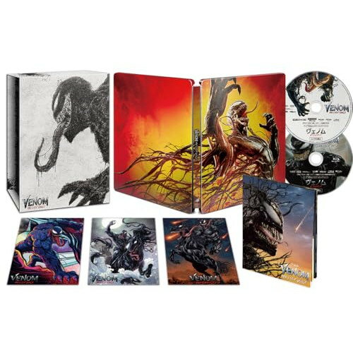 【取寄商品】BD / トム・ハーディ / ヴェノム:ザ・ラストダンス プレミアム・スチールブック・エディション (4K Ultra HD Blu-ray+Blu-ray) (完全数量限定版) / SPUF-1027
