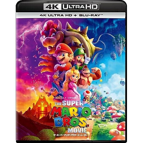 [주문 상품] UHBD / 해외 애니메이션 / 슈퍼 마리오 브라더스 영화 (Ultra HD Blu-ray) (4K Ultra HD Blu-ray + Blu-ray) (일반 버전) / GNXF-2853