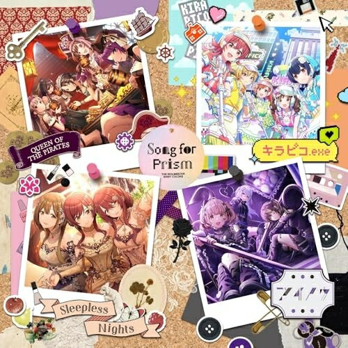 【取寄商品】CD / アンティーカ/放課後クライマックスガールズ/アルストロメリア/コメティック / THE IDOLM＠STER SHINY COLORS Song for Prism QUEEN OF THE PIRATES/キラピコ.exe/Sleepless Nights/アイノウ / LACA-25234