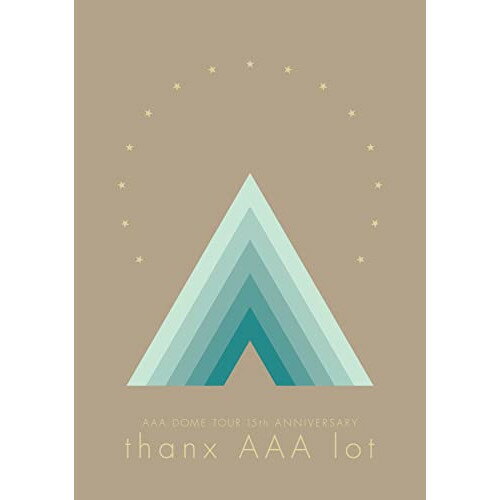 BD / AAA / AAA DOME TOUR 15th ANNIVERSARY -thanx AAA lot-(Blu-ray) (本編ディスク2枚+特典ディスク2枚(スマプラ対応)) (通常版) / AVXD-27554