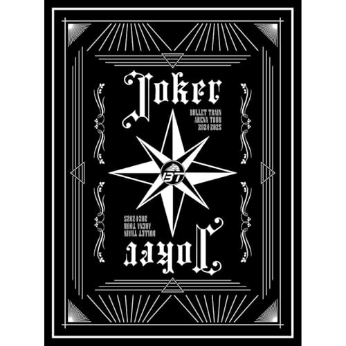 BULLET TRAIN ARENA TOUR 2024-2025「Joker」(Blu-ray) (完全生産限定盤)超特急チョウトッキュウ ちょうとっきゅう　発売日 : 2026年2月25日　種別 : BD　JAN : 4988031843680　商品番号 : UPXH-9045【収録内容】BD:11.OPENING2.POKER FACE3.Re-Booster4.No.15.On & On6.UNKNOWN...7.Fantasista8.Fantasy Love Train 〜君の元までつながるRail〜9.Love Song10.クリスマス・イブ11.Steal a Kiss / Kiss Me Baby12.星屑のダンスフロア13.Burn!14.Shake body15.AwA AwA16.ジュブナイラー17.Spice18.Typhoon19.Countdown20.Beasty Spider21.JOKER FACE22.Last dance23.Rail to Dream 〜唯一無二番線出発進行です〜(ENCORE)24.バッタマン(ENCORE)BD:21.OPENING )Best Act Collection2.POKER FACE(12/20 大阪公演) )Best Act Collection3.Re-Booster(12/20 大阪公演) )Best Act Collection4.No.1(12/21 大阪公演) )Best Act Collection5.On & On(12/25 東京公演) )Best Act Collection6.UNKNOWN...(12/20 大阪公演) )Best Act Collection7.Fantasista(1/4 愛知公演) )Best Act Collection8.Fantasy Love Train 〜君の元までつながるRail〜(12/26 東京公演) )Best Act Collection9.Love Song(1/4 愛知公演) )Best Act Collection10.クリスマス・イブ(12/20 大阪公演) )Best Act Collection11.Steal a Kiss / Kiss Me Baby(12/26 東京公演) )Best Act Collection12.星屑のダンスフロア(12/20 大阪公演) )Best Act Collection13.Shake body(1/5 愛知公演) )Best Act Collection14.AwA AwA(1/5 愛知公演) )Best Act Collection15.ジュブナイラー(12/21 大阪公演) )Best Act Collection16.Spice(12/26 東京公演) )Best Act Collection17.Typhoon(12/20 大阪公演) )Best Act Collection18.Countdown(1/5 愛知公演) )Best Act Collection19.Beasty Spider(12/25 東京公演) )Best Act Collection20.JOKER FACE(1/4 愛知公演) )Best Act Collection21.カイ(12/20 大阪公演) )Joker's Solo Performance22.シューヤ(12/21 大阪公演) )Joker's Solo Performance23.タクヤ(12/25 東京公演) )Joker's Solo Performance24.タカシ(12/26 東京公演) )Joker's Solo Performance25.マサヒロ(1/4 愛知公演) )Joker's Solo Performance26.リョウガ(1/5 愛知公演) )Joker's Solo Performance27.アロハ(1/28 神奈川公演) )Joker's Solo PerformanceBD:31.BULLET TRAIN ARENA TOUR 2024-2025「Joker」 メイキング ドキュメンタリー