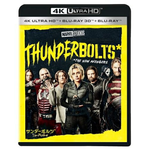Europe - 【取寄商品】BD / フローレンス・ピュー / サンダーボルツ* (4K Ultra HD Blu-ray+3D Blu-ray+2D Blu-ray) / WDUF-1028