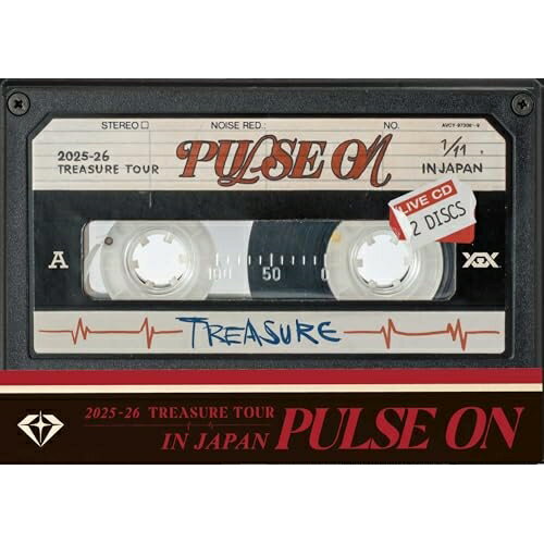 2025-26 TREASURE TOUR(PULSE ON) IN JAPAN(LIVE CD) (2CD(スマプラ対応))TREASUREトレジャー とれじゃー　発売日 : 2026年3月20日　種別 : CD　JAN : 4988064973088　商品番号 : AVCY-97308【商品紹介】2025〜26年にかけて全国5都市15公演で開催された自身3度目のJAPAN TOUR『2025-26 TREASURE TOUR(PULSE ON) IN JAPAN』より、Kアリーナ横浜(2026.1.11)公演のライブ音源を収録。【収録内容】CD:11.MMM -JP Ver.-2.KING KONG -JP Ver.-3.BONA BONA -JP Ver.-4.BOY -JP Ver.-5.JIKJIN -JP Ver.-6.MOVE7.ありがとう8.VolKno9.YELLOW -JP Ver.-10.COME TO ME11.SARURU12.BETTER THAN ME13.NOW FOREVER14.PARADISE15.EVERYTHING16.B.L.T(BLING LIKE THIS)17.HELLO -JP Ver.-18.I WANT YOUR LOVE19.RUNCD:21.病 -ENCORE-2.BEAUTIFUL -ENCORE-3.Here I Stand -ENCORE-4.LET IT BURN -ENCORE-5.DARARI(ROCK REMIX) -ENCORE-6.B.O.M.B + I LOVE YOU + LAST NIGHT + GOING CRAZY + STUPID + NOW FOREVER(REMIX) -ENCORE-、B.O.M.B、I LOVE YOU、LAST NIGHT、GOING CRAZY、STUPID、NOW FOREVER(REMIX)7.PARADISE -DOUBLE ENCORE-8.CLAP! -DOUBLE ENCORE-9.I WANT YOUR LOVE -DOUBLE ENCORE-10.PARADISE -JP Ver.- -BONUS TRACK-11.EVERYTHING -JP Ver.- -BONUS TRACK-