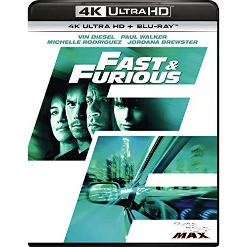 動物 - BD / ヴィン・ディーゼル / ワイルド・スピードMAX (4K Ultra HD Blu-ray+Blu-ray) / GNXF-2464