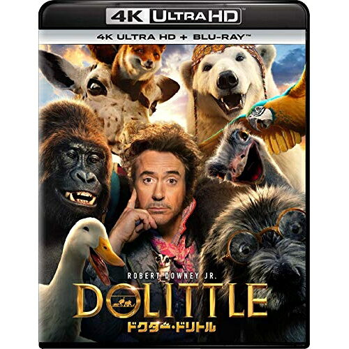 【取寄商品】UHBD / 洋画 / ドクター・ドリトル(Ultra HD Blu-ray) (4K Ultra HD Blu-ray+Blu-ray) / GNXF-2606