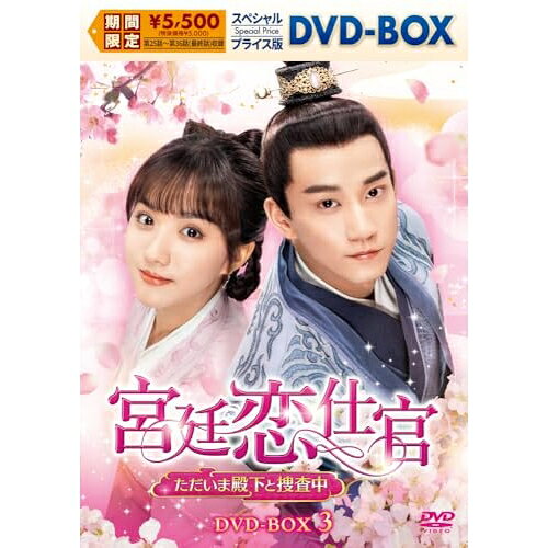 【取寄商品】DVD / 海外TVドラマ / 宮廷恋仕官〜ただいま殿下と捜査中〜 スペシャルプライス版DVD-BOX3 / KEDV-993