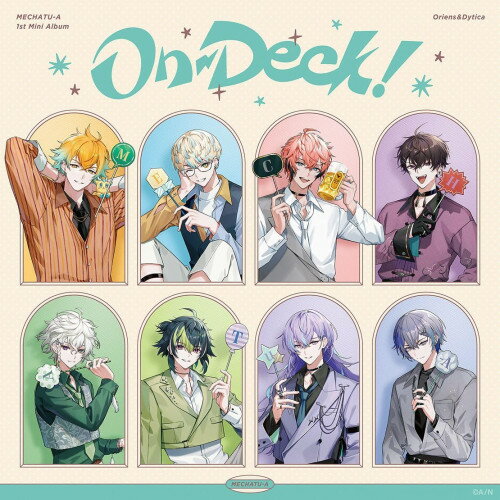 ▼CD / MECHATU-A / On-Deck! (初回生産限定盤/MECHADE-K盤) / ACN-10069発売