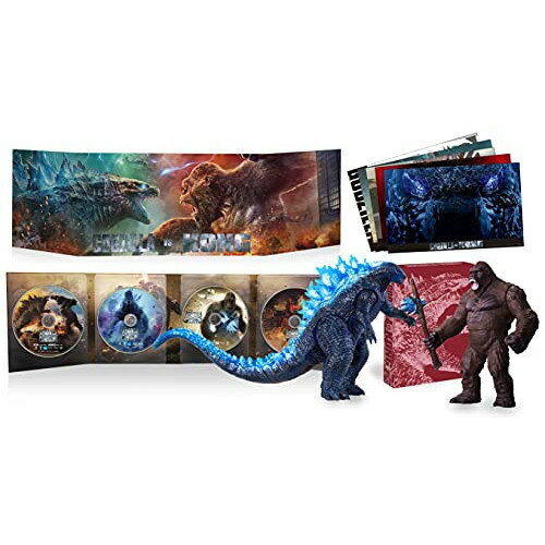 【取寄商品】BD / アレクサンダー スカルスガルド / ゴジラvsコング (本編4K Ultra HD Blu-ray 本編Blu-ray 本編DVD 特典Blu-ray) (完全数量限定生産版) / TBR-31231D