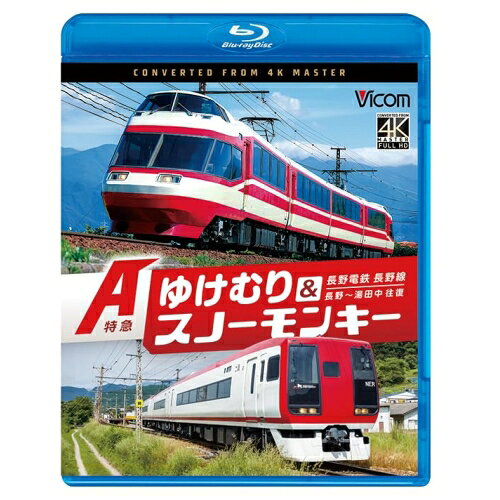 【 お取り寄せにお時間をいただく商品となります 】　・入荷まで長期お時間をいただく場合がございます。　・メーカーの在庫状況によってはお取り寄せが出来ない場合がございます。　・発送の都合上すべて揃い次第となりますので単品でのご注文をオススメいたします。　・手配前に「ご継続」か「キャンセル」のご確認を行わせていただく場合がございます。　当店からのメールを必ず受信できるようにご設定をお願いいたします。 ビコム ブルーレイシリーズ 長野電鉄長野線 A特急ゆけむり/A特急スノーモンキー 長野〜湯田中 往復(Blu-ray)趣味教養　発売日 : 2026年7月21日　種別 : BD　JAN : 4932323689630　商品番号 : VB-6896