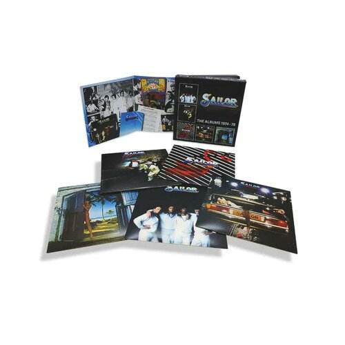 CD / セーラー / ジ・アルバムズ 1974-78:5CDクラムシェル・ボックスセット (解説付) / CDSOL-72813発売