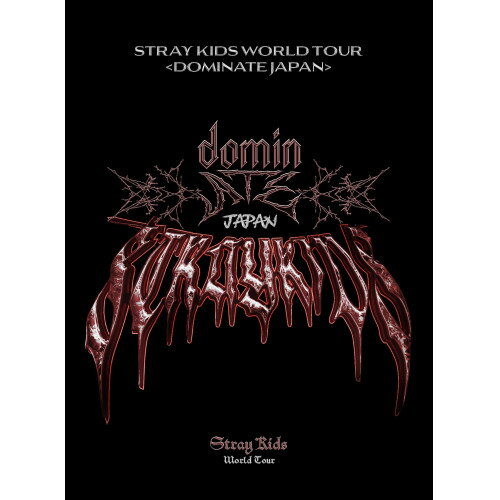 BD / Stray Kids / Stray Kids World Tour(dominATE JAPAN)(Blu-ray) (本編ディスク+特典ディスク) (完全生産限定盤) / ESXL-418