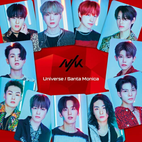 Universe/Santa Monica (通常盤B)NIKニック にっく　発売日 : 2021年10月06日　種別 : CD　JAN : 4988031456484　商品番号 : UICE-5017【商品紹介】2020年、Mnet/ABEMA/東海テレビ/TOKYO MXで放送されたグローバルアイドル育成プロジェクト『G-EGG Season1』 にて結成された、11人組の日韓合同グローバルボーイズグループ=NIKが遂にメジャーデビュー!デビューシングルとなる今作は、待望の新曲であるアップリフティングな「Universe」の日本語Ver.、既に彼らの代表曲となっている『G-EGG』でも大人気だった「Santa Monica」の日本語Ver.に、それぞれのインスト2曲を加えた計4曲を収録。【収録内容】CD:11.Universe(Japanese Ver.)2.Santa Monica(Japanese Ver.)3.Universe(Instrumental)4.Santa Monica(Instrumental)
