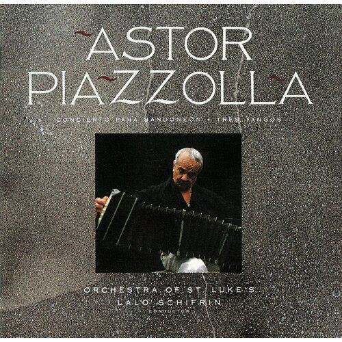 CD / アストル・ピアソラ / アストル・ピアソラ:バンドネオンのためのコンチェルト バンドネオンとオーケストラのための(3つのタンゴ) (解説付) (特別価格盤) / WPCS-16001