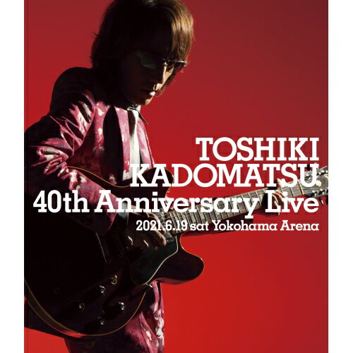 BD / 角松敏生 / TOSHIKI KADOMATSU 40th Anniversary Live(Blu-ray) (通常盤) / BVXL-95 BD / 角松敏生 / TOSHIKI KADOMATSU 40th Anniversary Live(Blu-ray) (通常盤) / BVXL-95