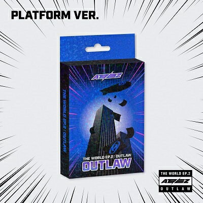 The World EP.2 : Outlaw (Platform Ver.) [ミュージックカード] (輸入盤)ATEEZエーティーズ えーてぃーず　発売日 : 2023年6月21日　種別 : etc　JAN : 8809704426176　商品番号 : CMCC11871【商品紹介】ATEEZが韓国9枚目のミニアルバム『THE WORLD EP.2 : OUTLAW』でカムバック!