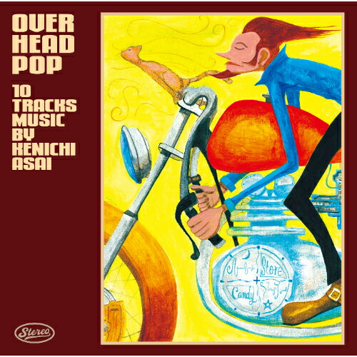 OVER HEAD POP (通常盤)浅井健一アサイケンイチ あさいけんいち　発売日 : 2024年10月09日　種別 : CD　JAN : 4547366697803　商品番号 : BVCL-1434【商品紹介】ベンジーこと浅井健一ソロ再...
