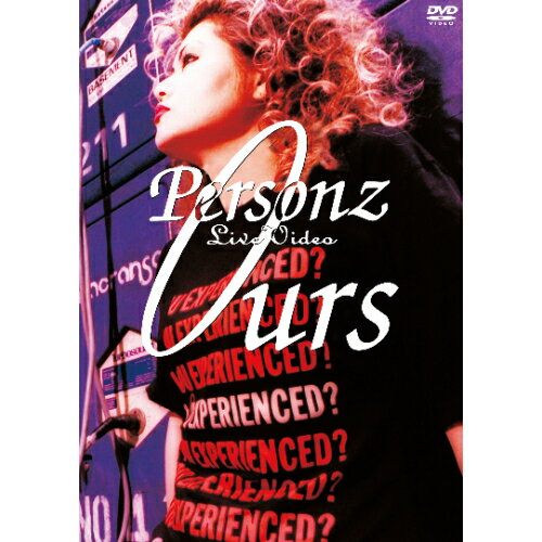 DVD / Personz / Personz LiveVideo Ours (限定盤) / UPBY-9191 DVD / Personz / Personz LiveVideo Ours (限定盤) / UPBY-9191