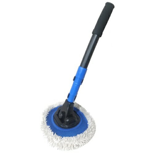 【送料無料】 15度カーブの伸縮洗車モップ三金商事株式会社